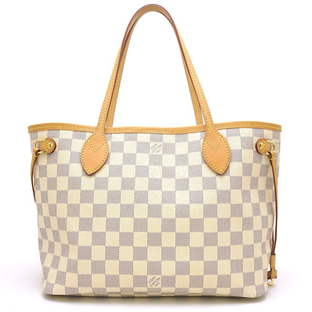 Louis Vuitton Damier Azur Neverfull PM Tote Bag